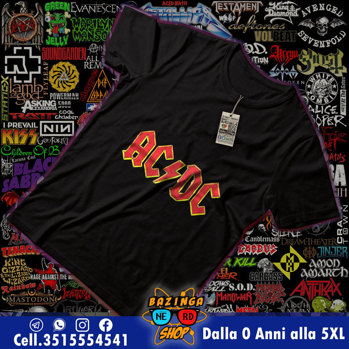 T-Shirt AC/DC Logo