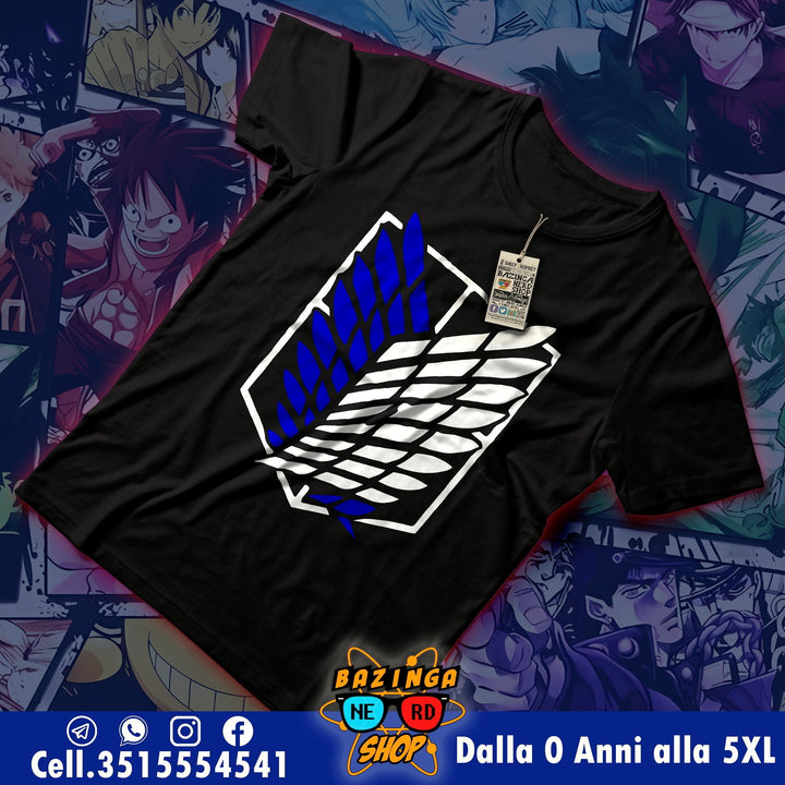 T-Shirt Ali della Liberta Attack on Titan