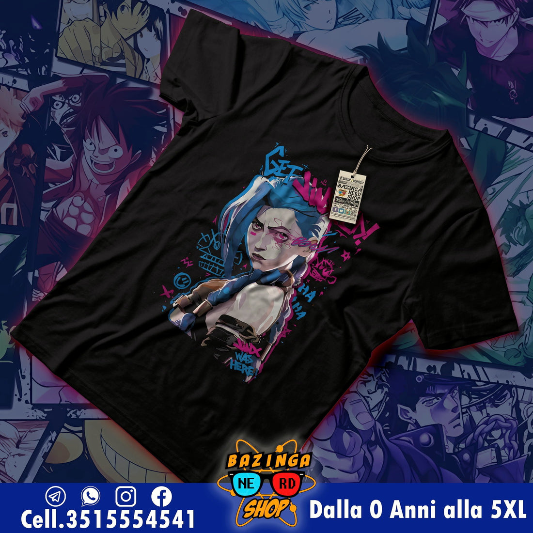T-Shirt Arcane Jinx