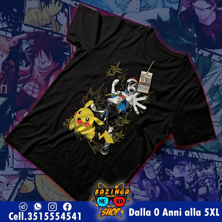 T-Shirt Ash Pokemon