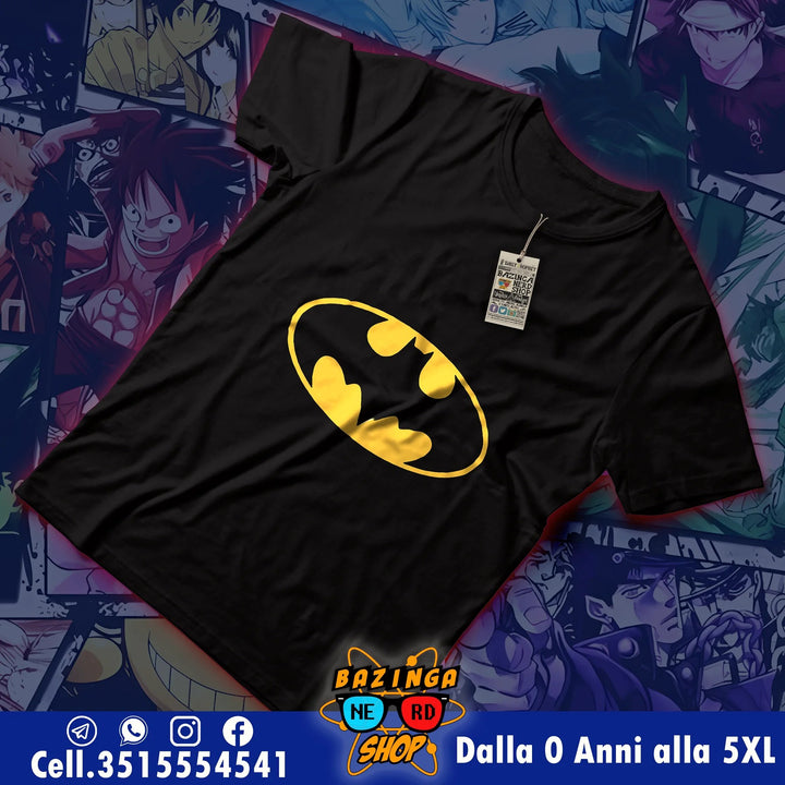 T-Shirt Batman Giallo