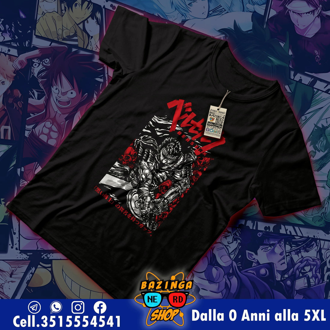 T-Shirt Berserk Spada
