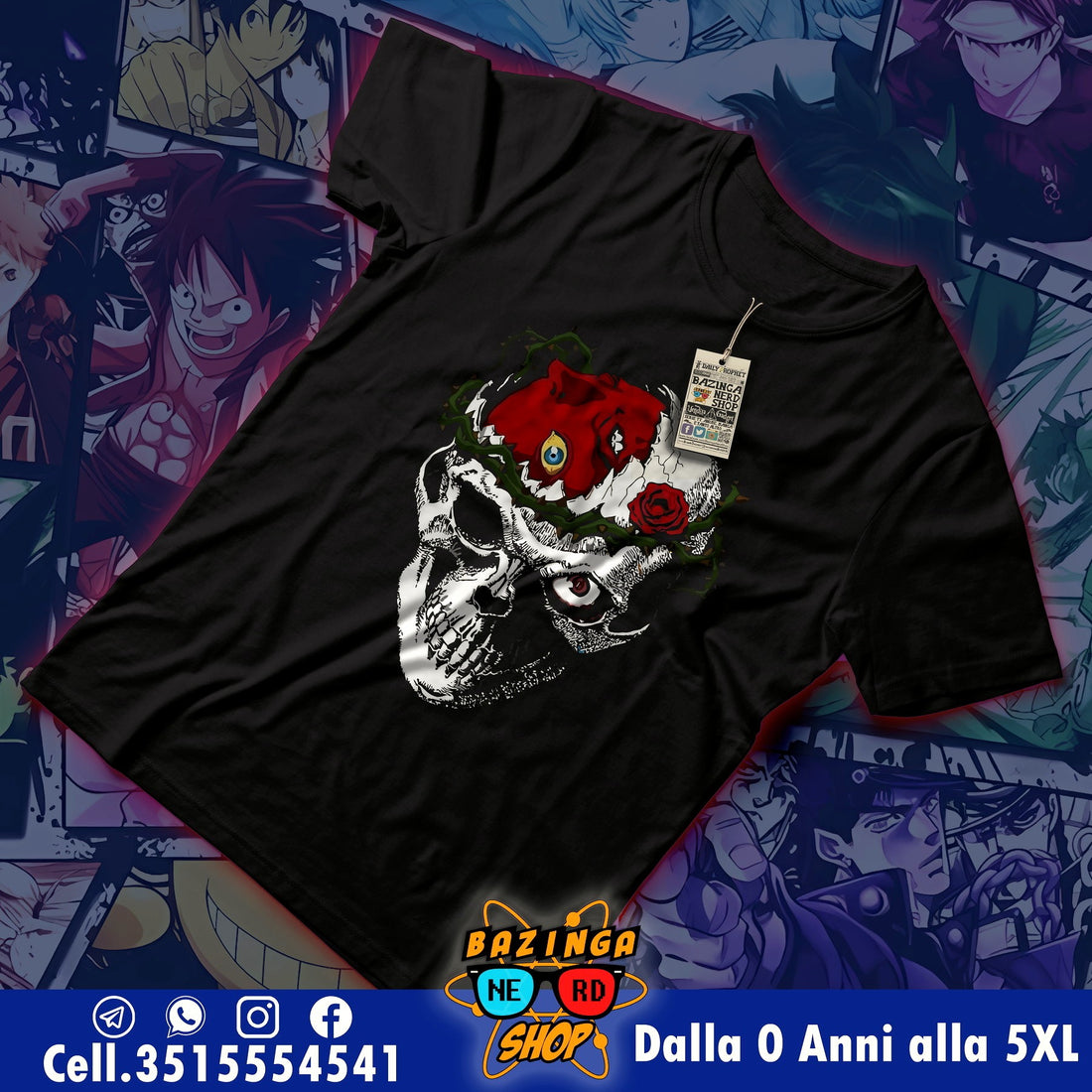 T-Shirt Berserk Teschio