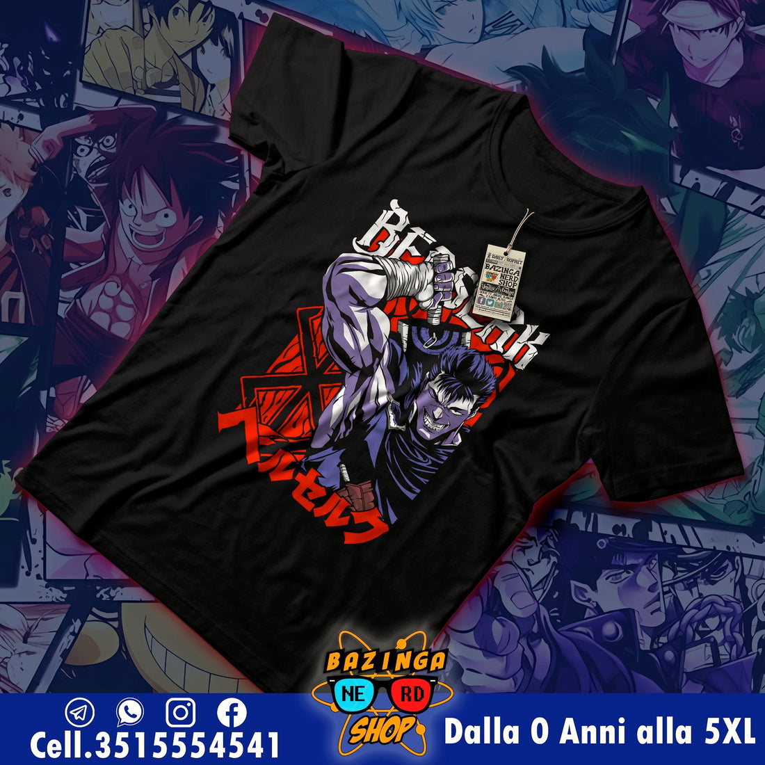 T-Shirt Berserk Viola