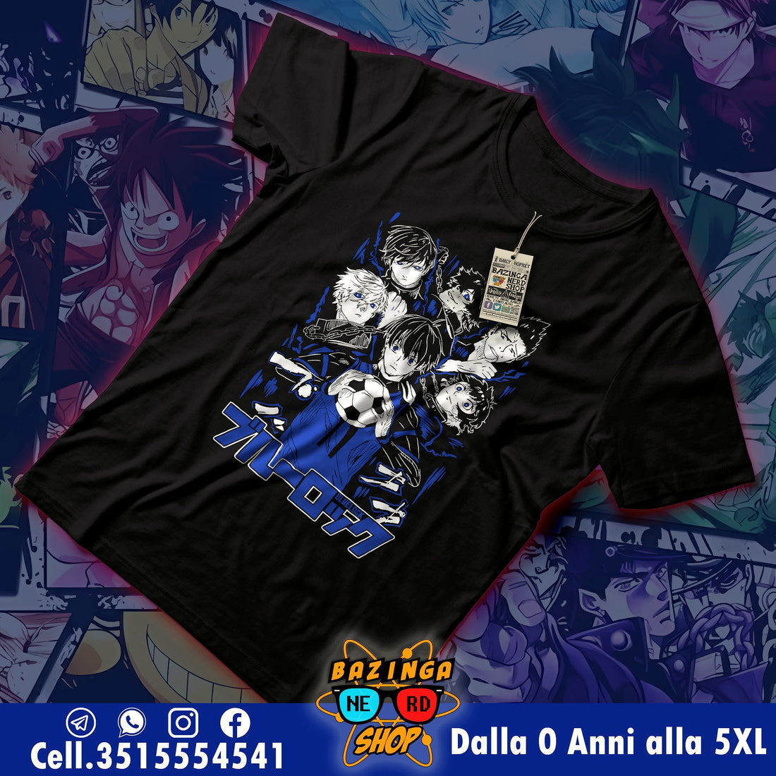 T-Shirt Blue Lock