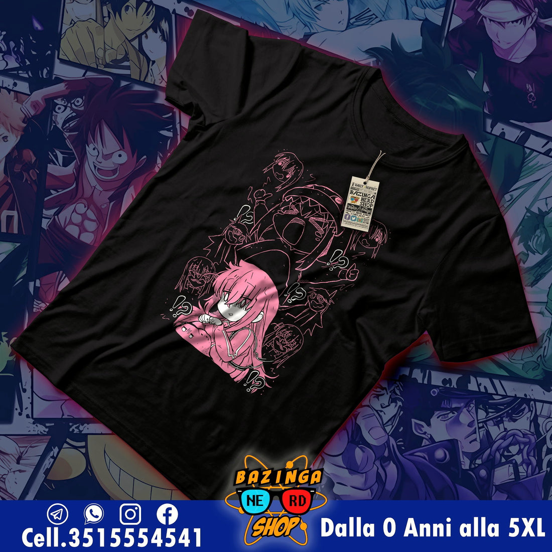 T-Shirt Bocchi The Rock 2