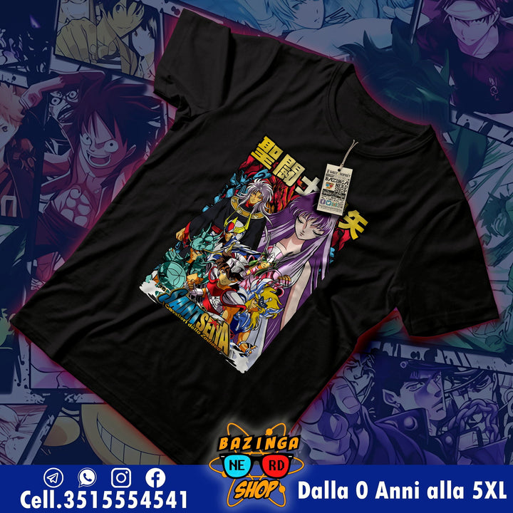 T-Shirt Cavalieri dello Zodiaco Mix