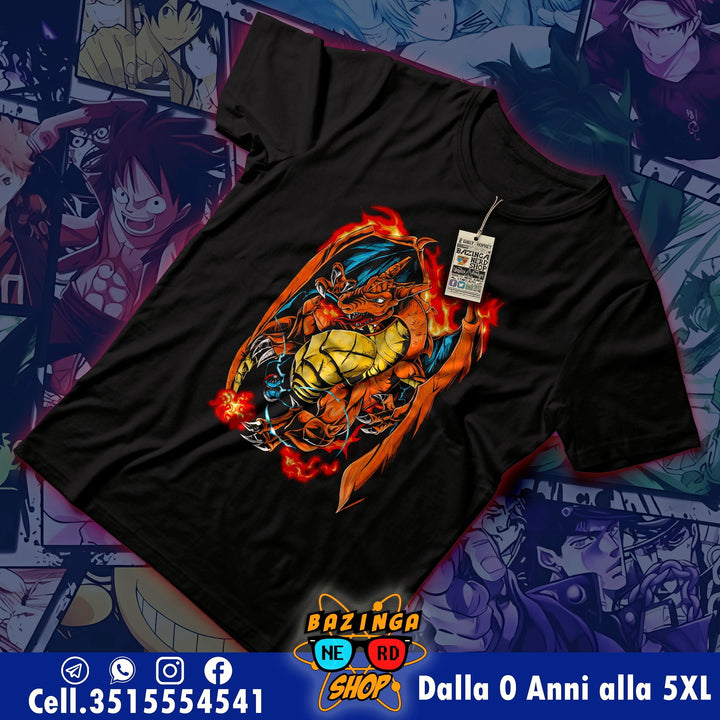 T-Shirt Charizard Pokemon