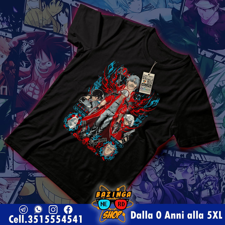 T-Shirt Dante mix Devil May Cry