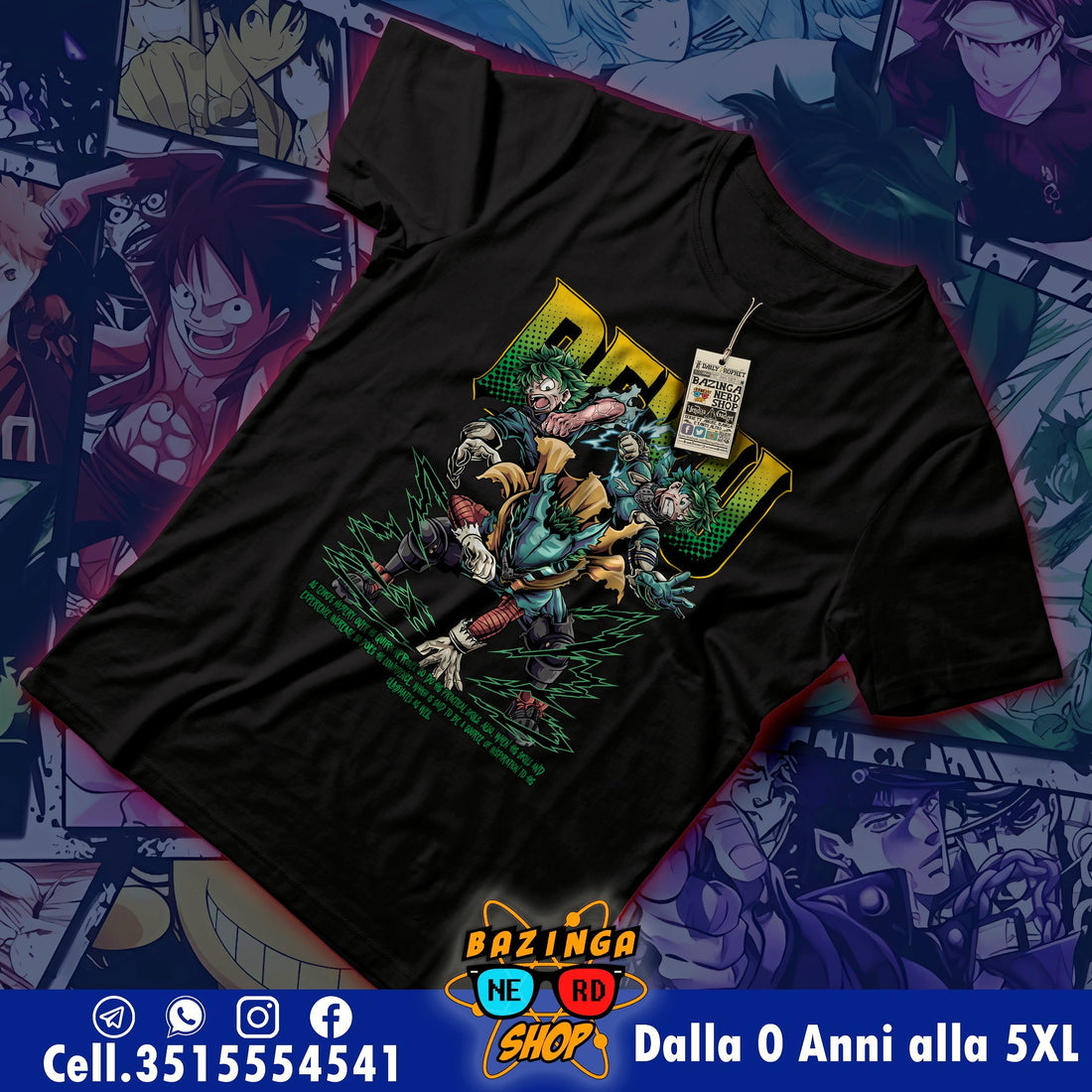 T-Shirt Deku My Hero Academia 2
