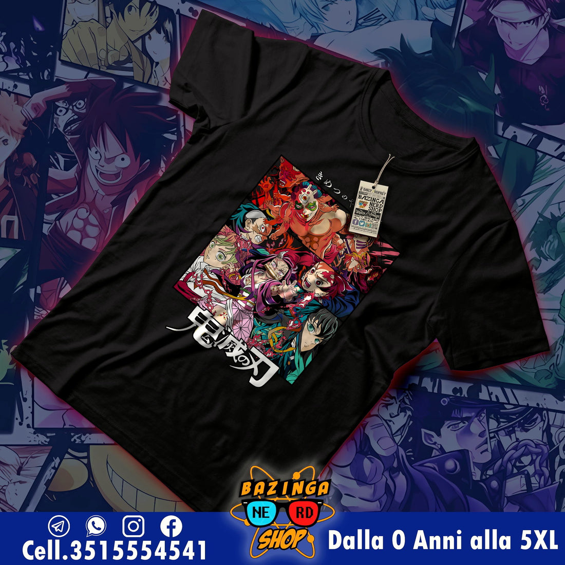 T-Shirt Demon Slayer Mix
