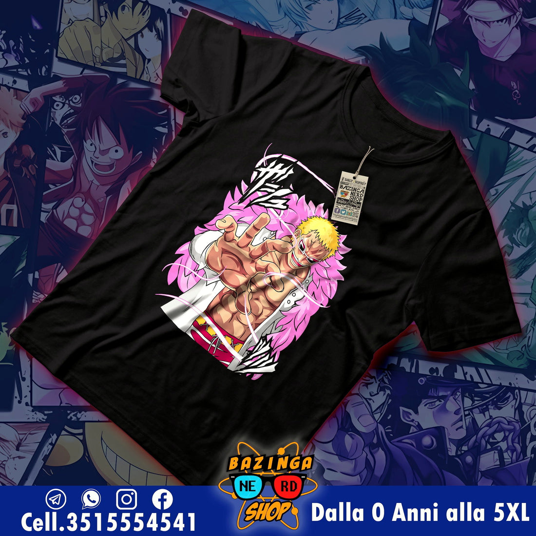 T-Shirt Doflamingo One Piece 2