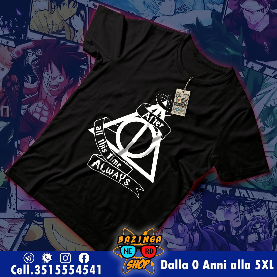 T-Shirt Doni della Morte Harry Potter