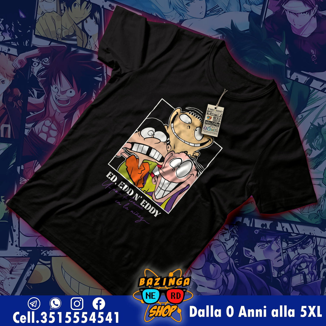 T-Shirt Ed Edd Eddy