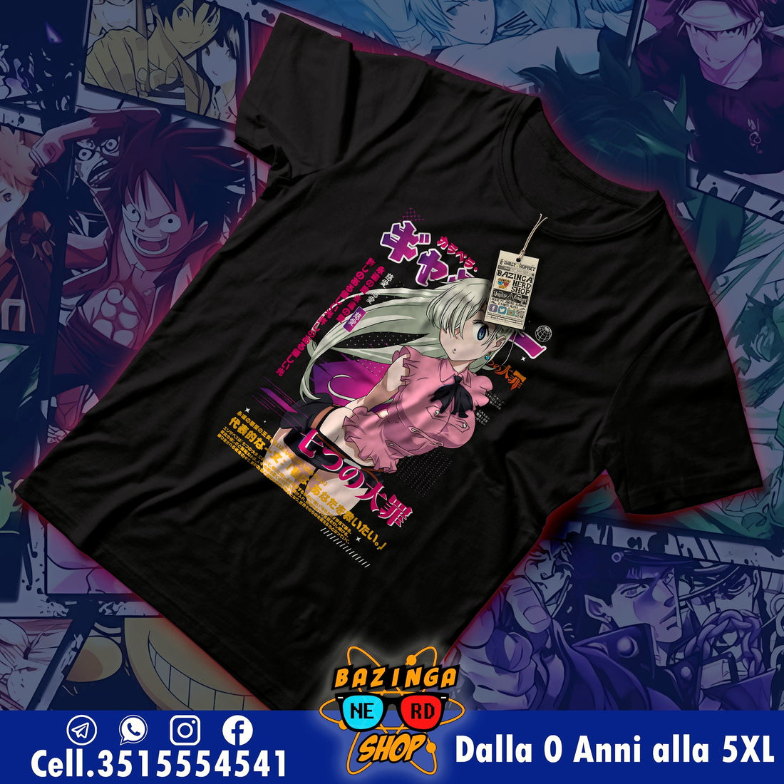 T-Shirt Elizabeth Seven Deadly Sins