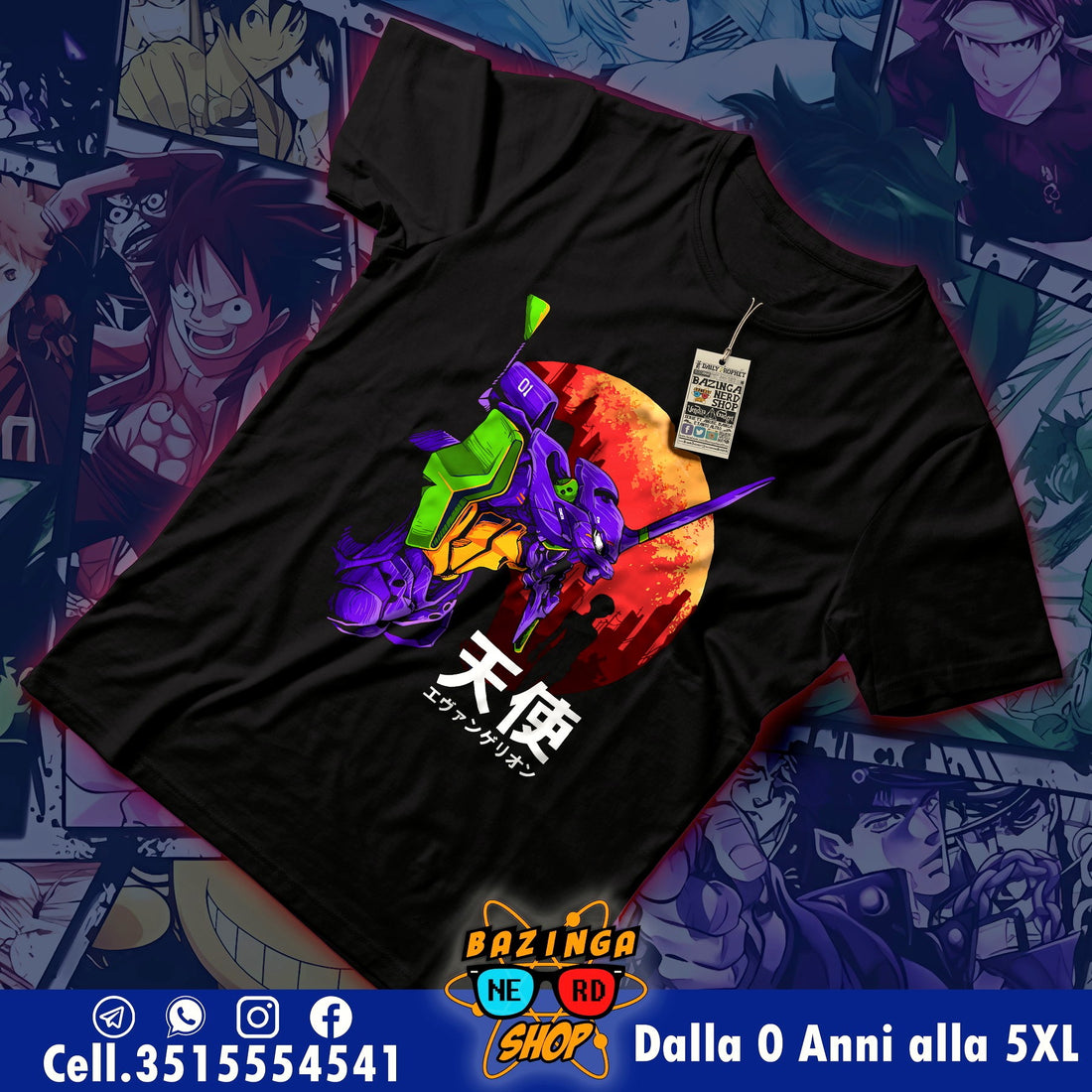 T-Shirt Evangelion Eva 01