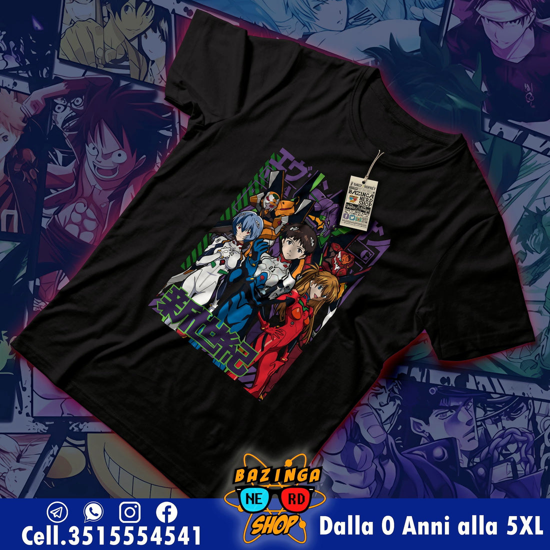T-Shirt Evangelion Neon Genesis Evangelion