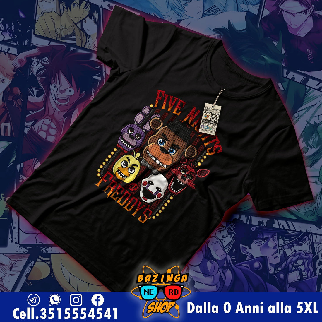 T-Shirt Five Nights At Freddys