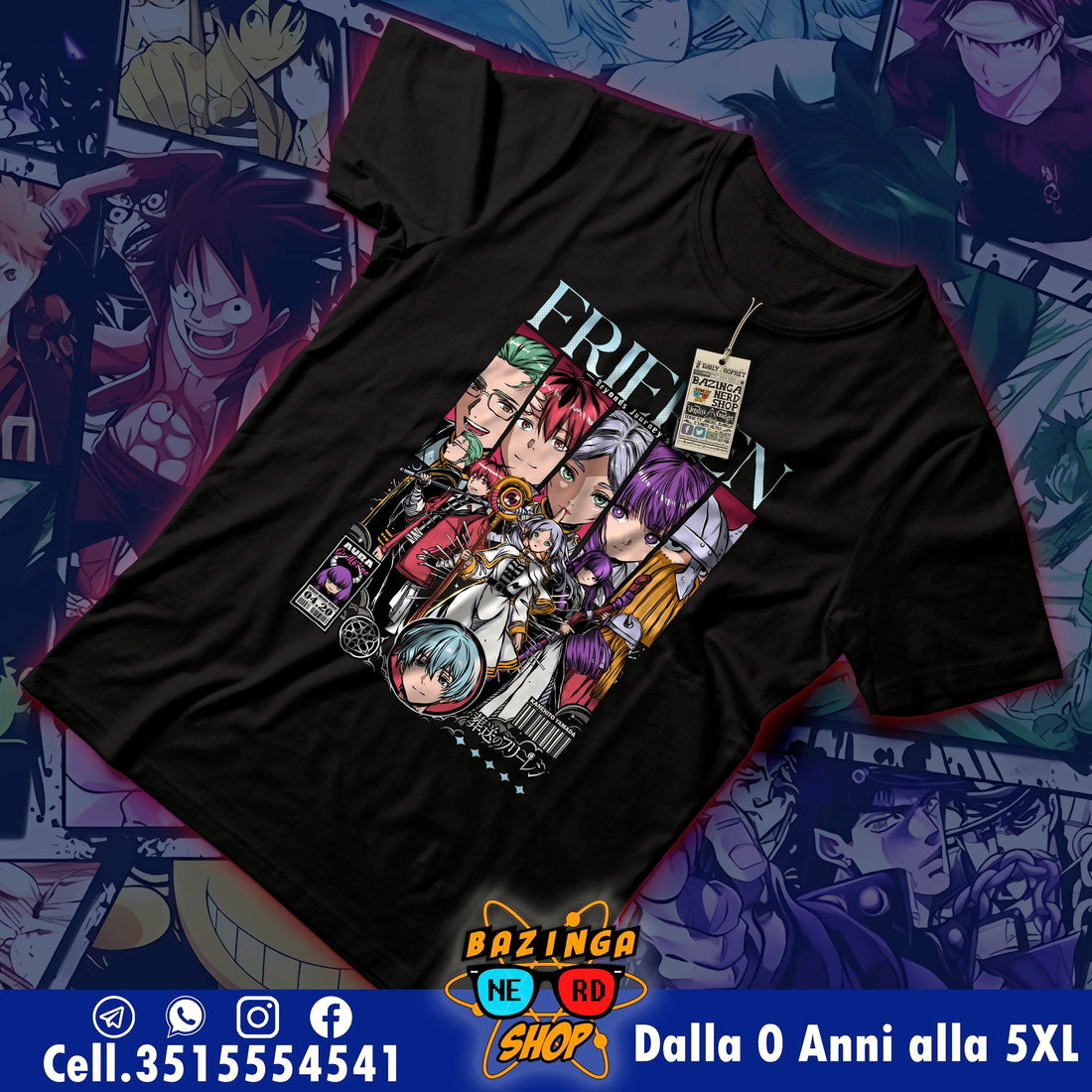 T-Shirt Frieren Gruppo