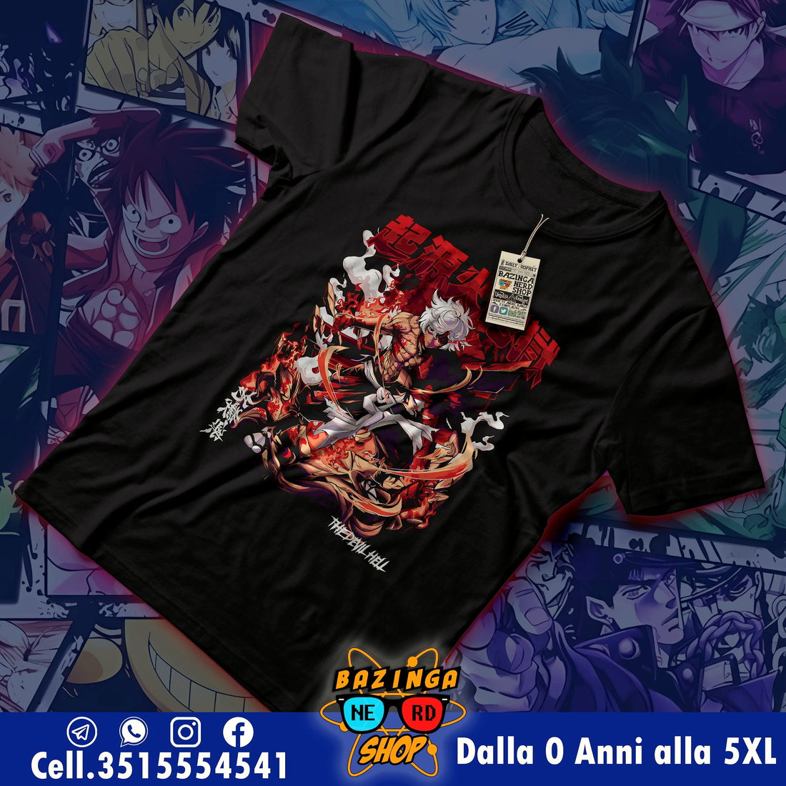 T-Shirt Gabimaru Hells Paradise