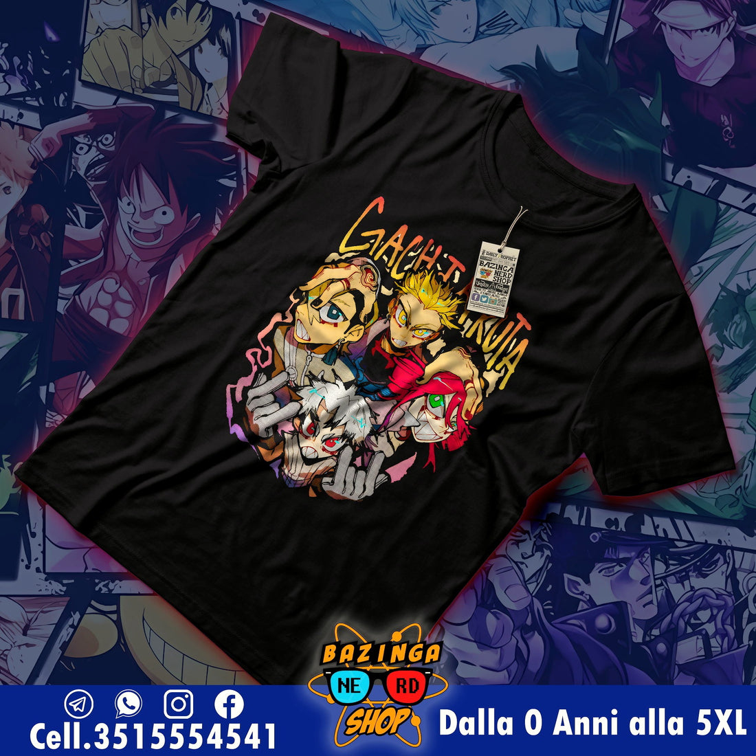 T-Shirt Gachiakuta Mix