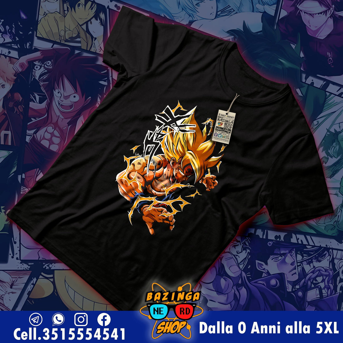 T-Shirt Goku SSJ1 Dragon Ball