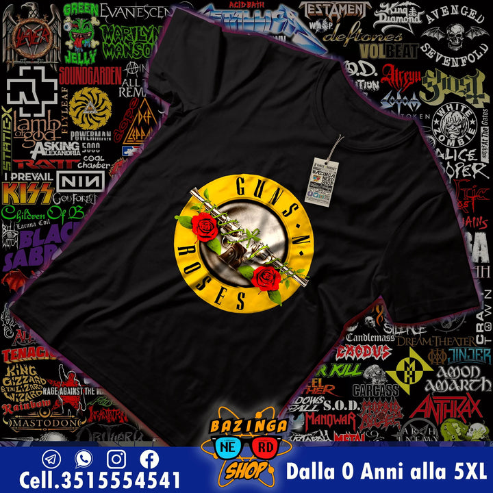 T-Shirt Guns N' Roses Logo