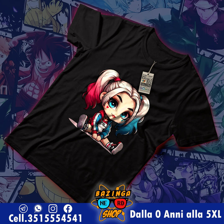 T-Shirt Harley Quinn Chibi