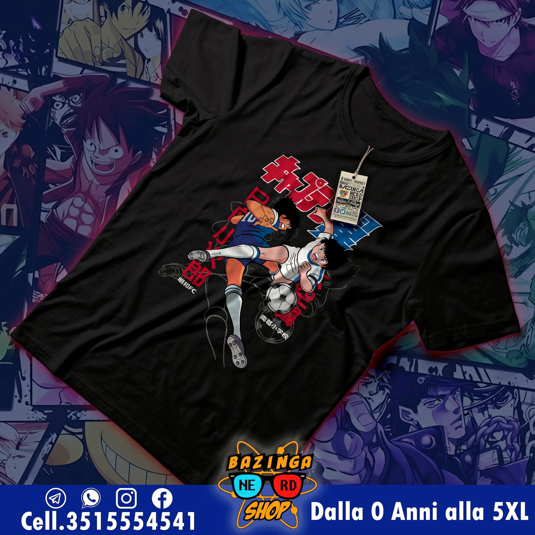 T-Shirt Holly e Benji Scivolata