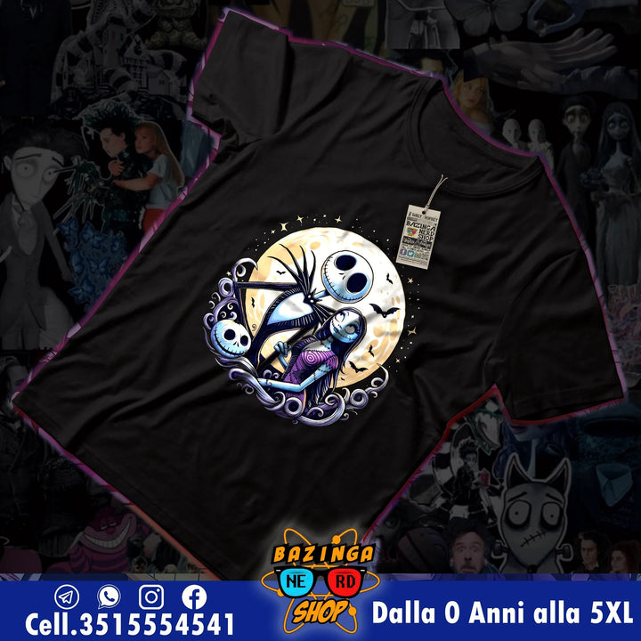 T-Shirt Jack e Sally