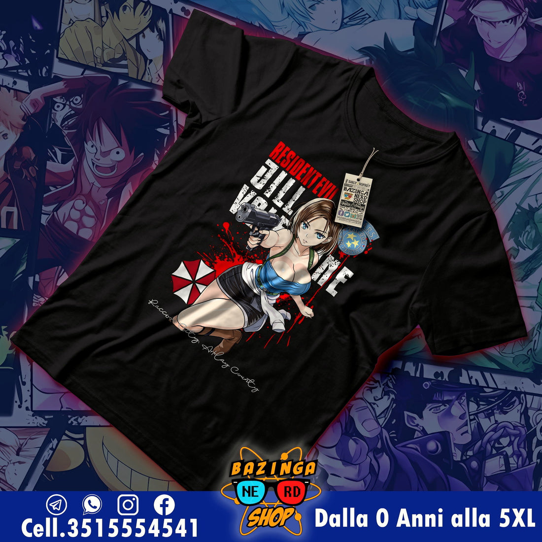 T-Shirt Jill Resident Evil