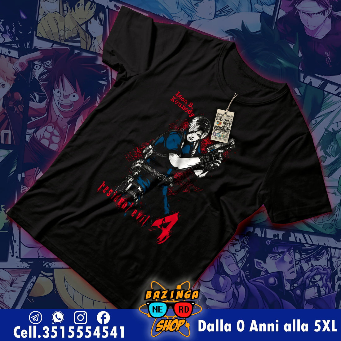 T-Shirt Jill Valentine Resident Evil