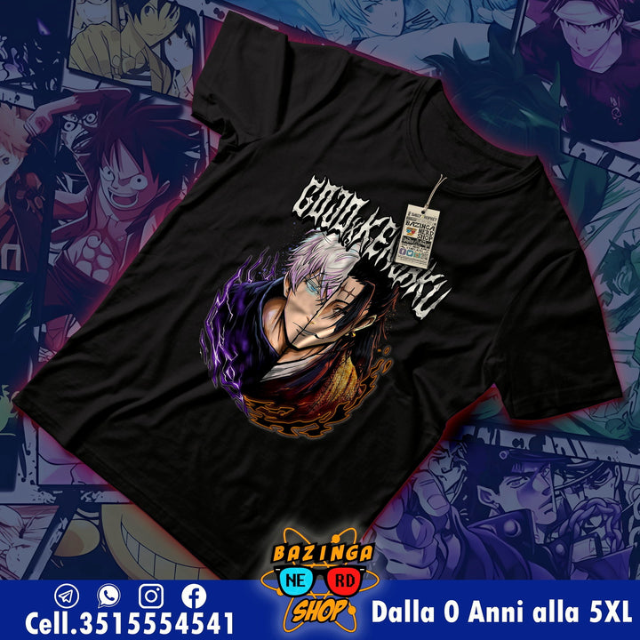 T-Shirt Jujutsu Kaisen Gojo e Geto