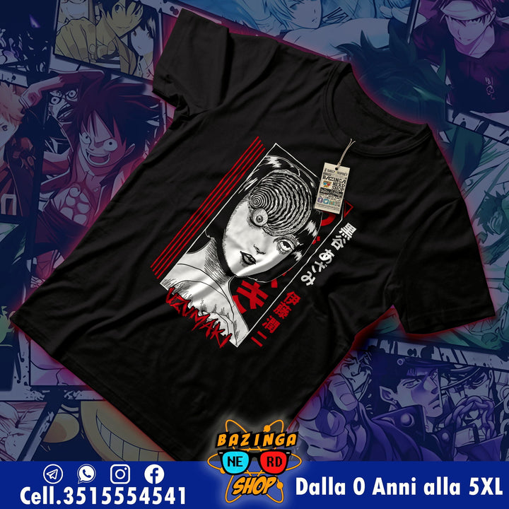 T-Shirt Jun Ito Uzumaki Junji Ito