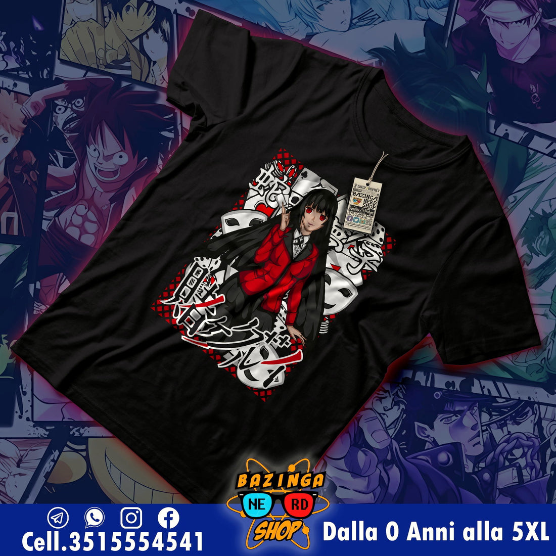 T-Shirt Kakegurui