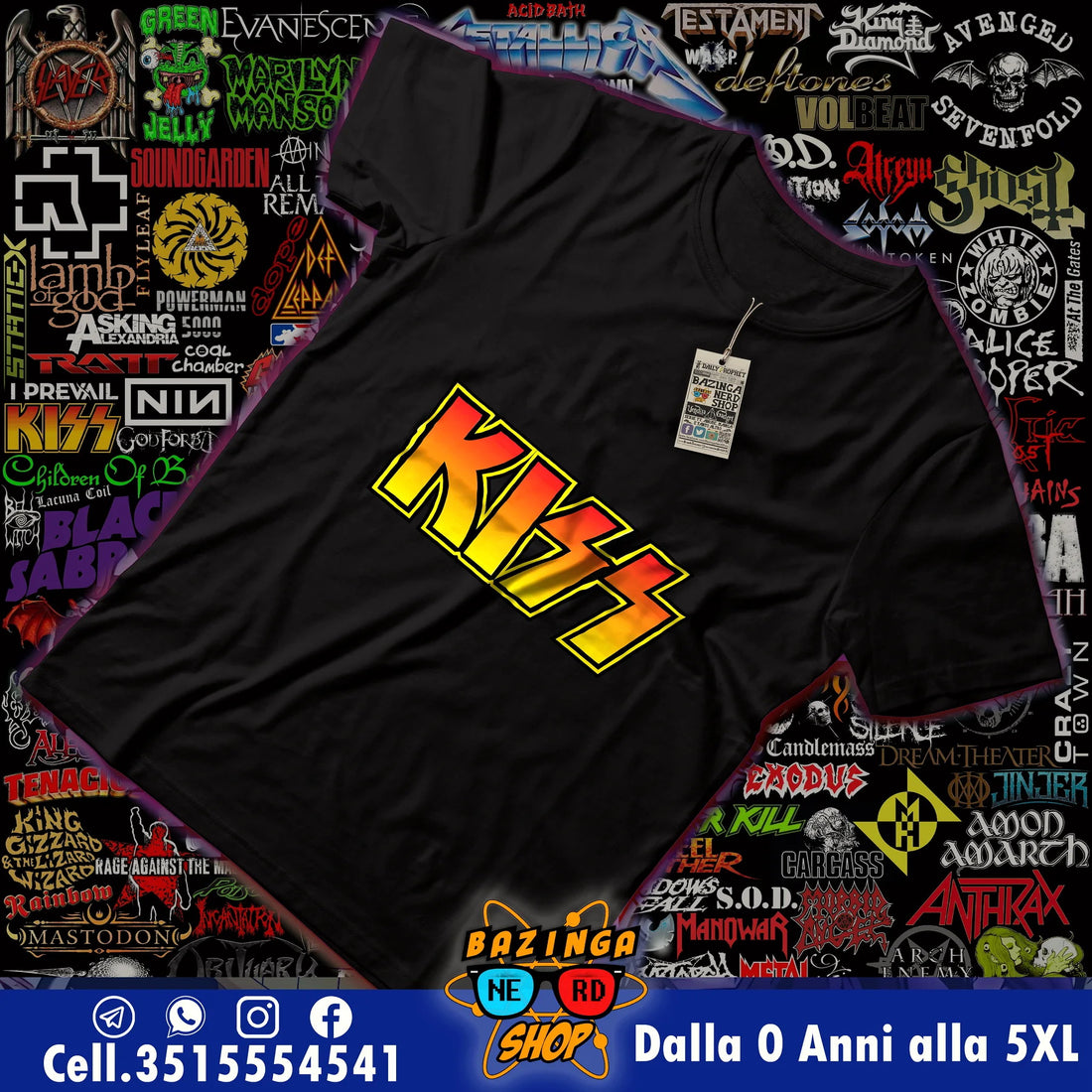 T-Shirt KISS Logo