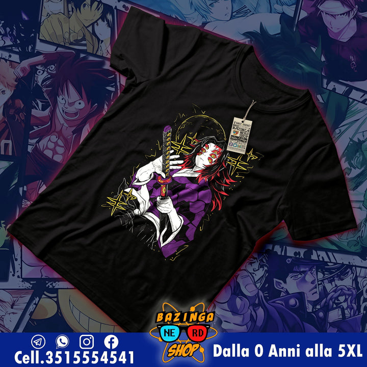T-Shirt Kokushibo Viola Demon Slayer