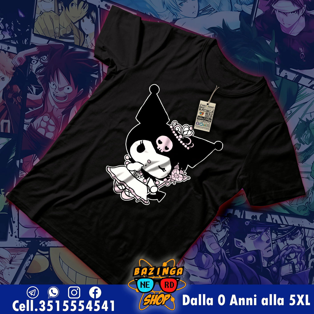 T-Shirt Kuromi Sanrio