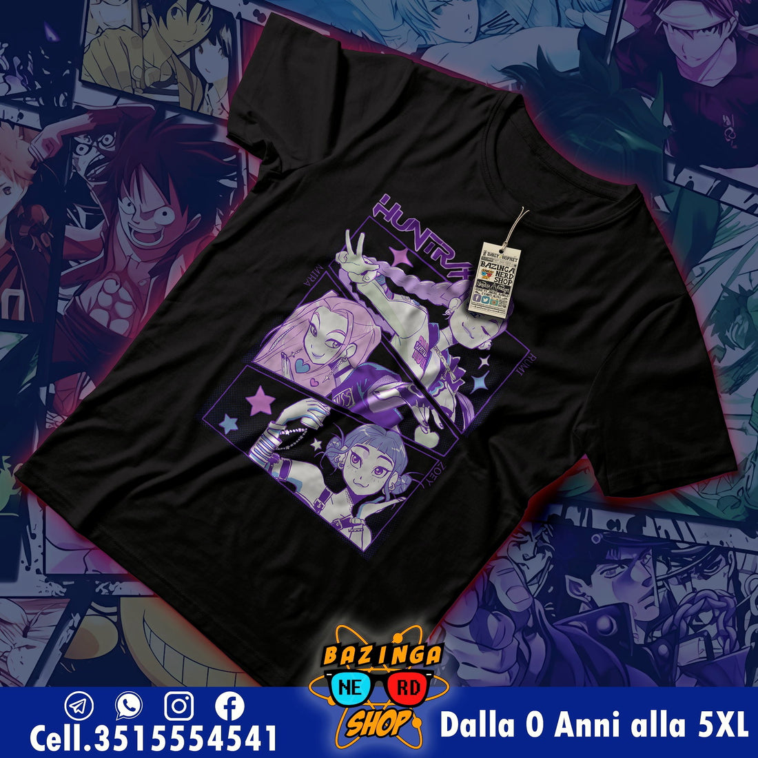 T-Shirt K-Pop Demon Hunters White