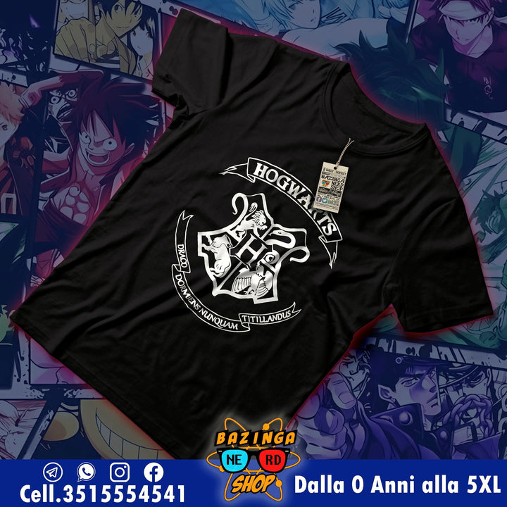 T-Shirt Logo Hogwarts Harry Potter
