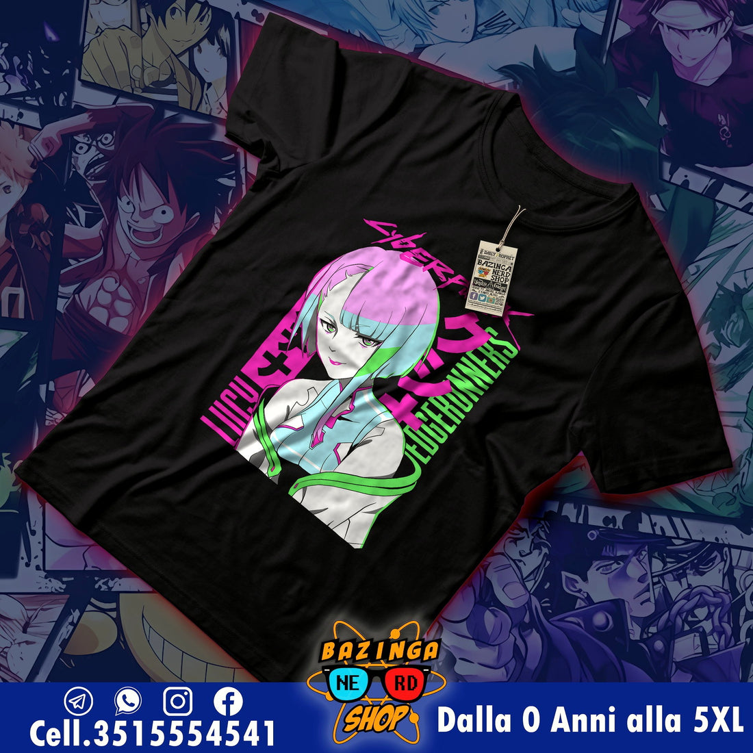 T-Shirt Lucy Cyberpunk