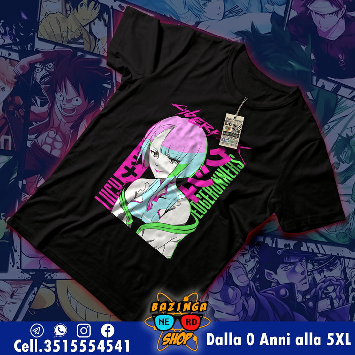 T-Shirt Lucy Cyberpunk