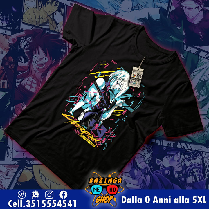 T-Shirt Lucy Edgerunners Cyberpunk