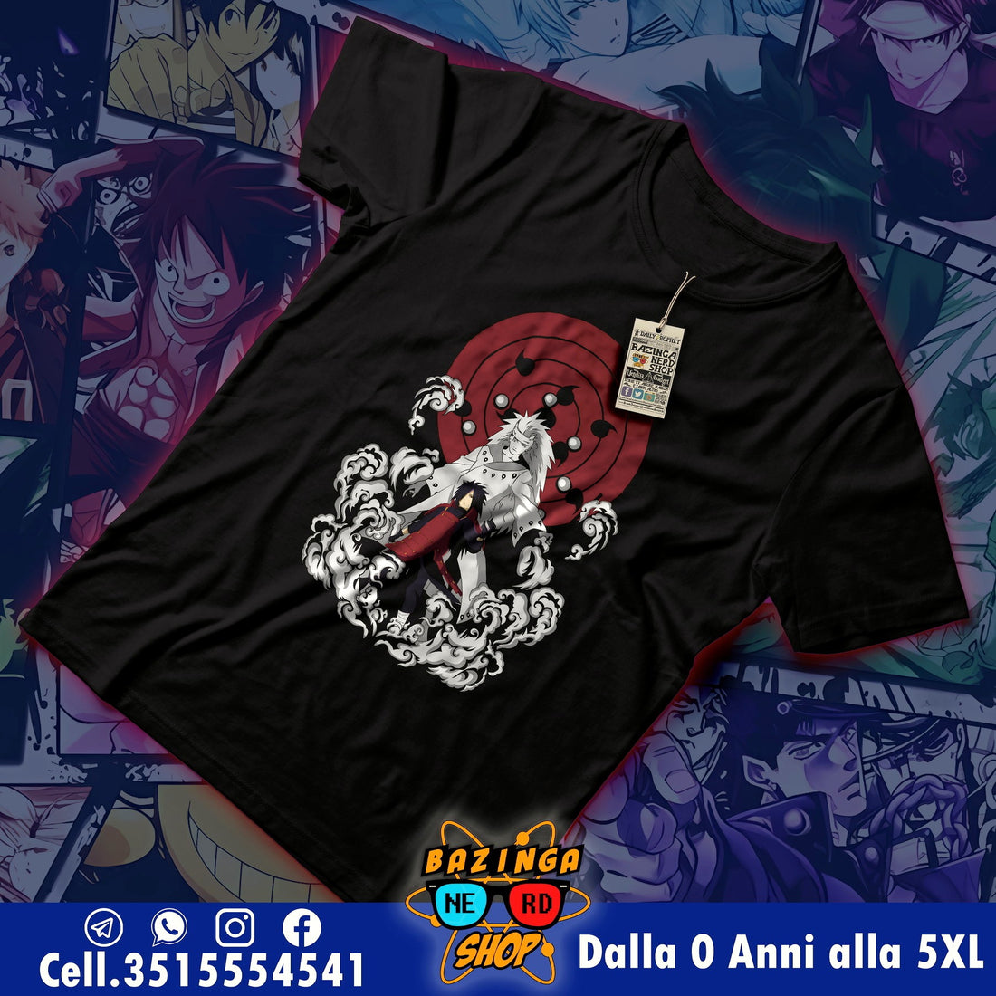 T-Shirt Madara Naruto