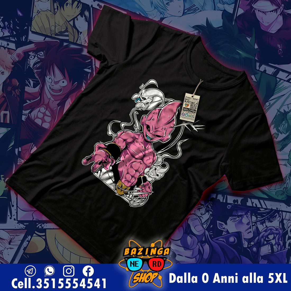 T-Shirt Majin Buu Dragon Ball
