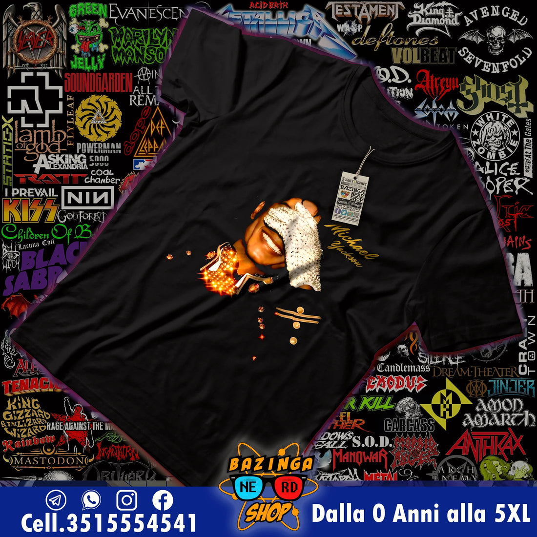 T-Shirt Michael Jackson Dance