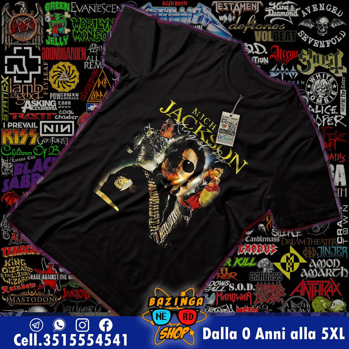 T-Shirt Michael Jackson King of Pop