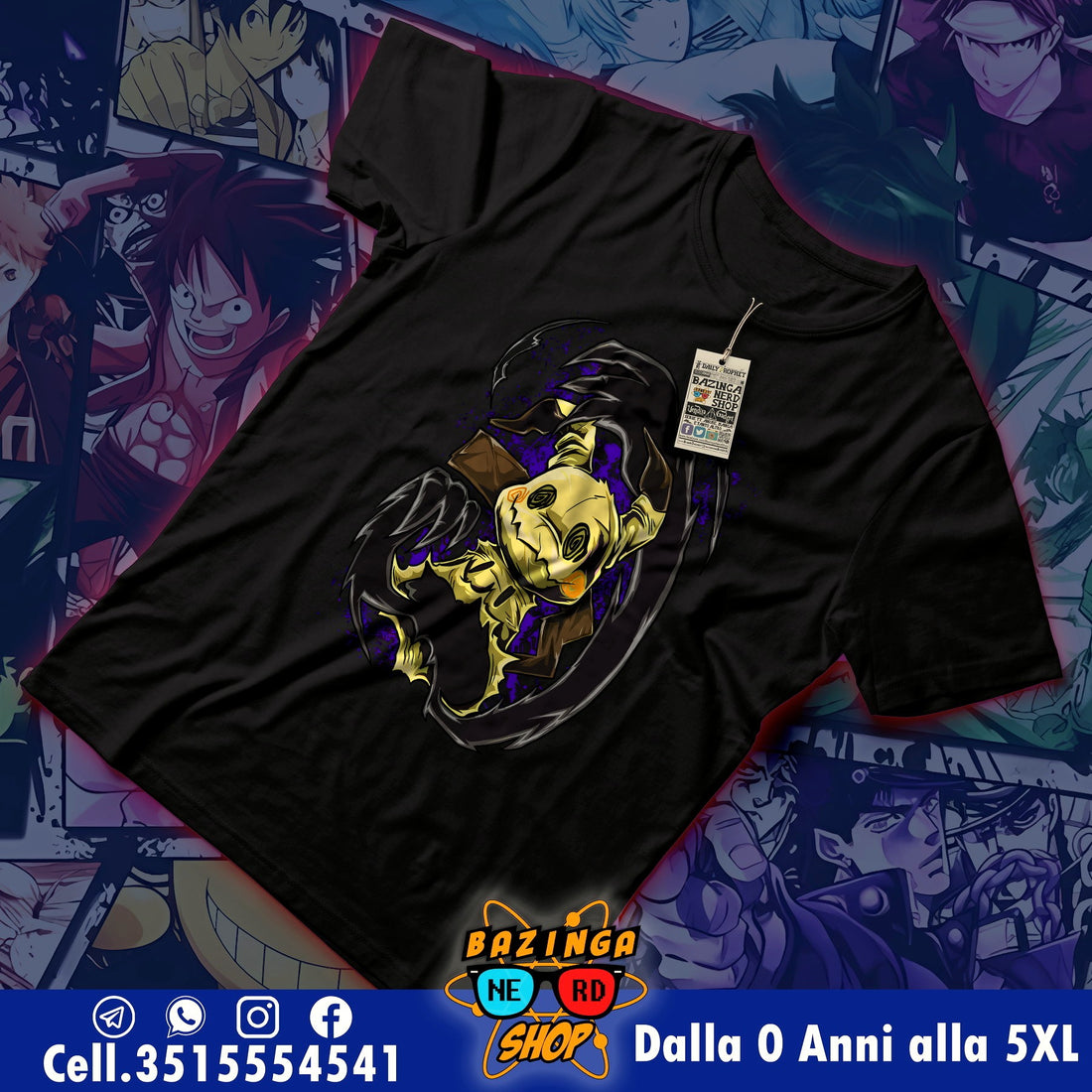 T-Shirt Mimikyu Pokemon