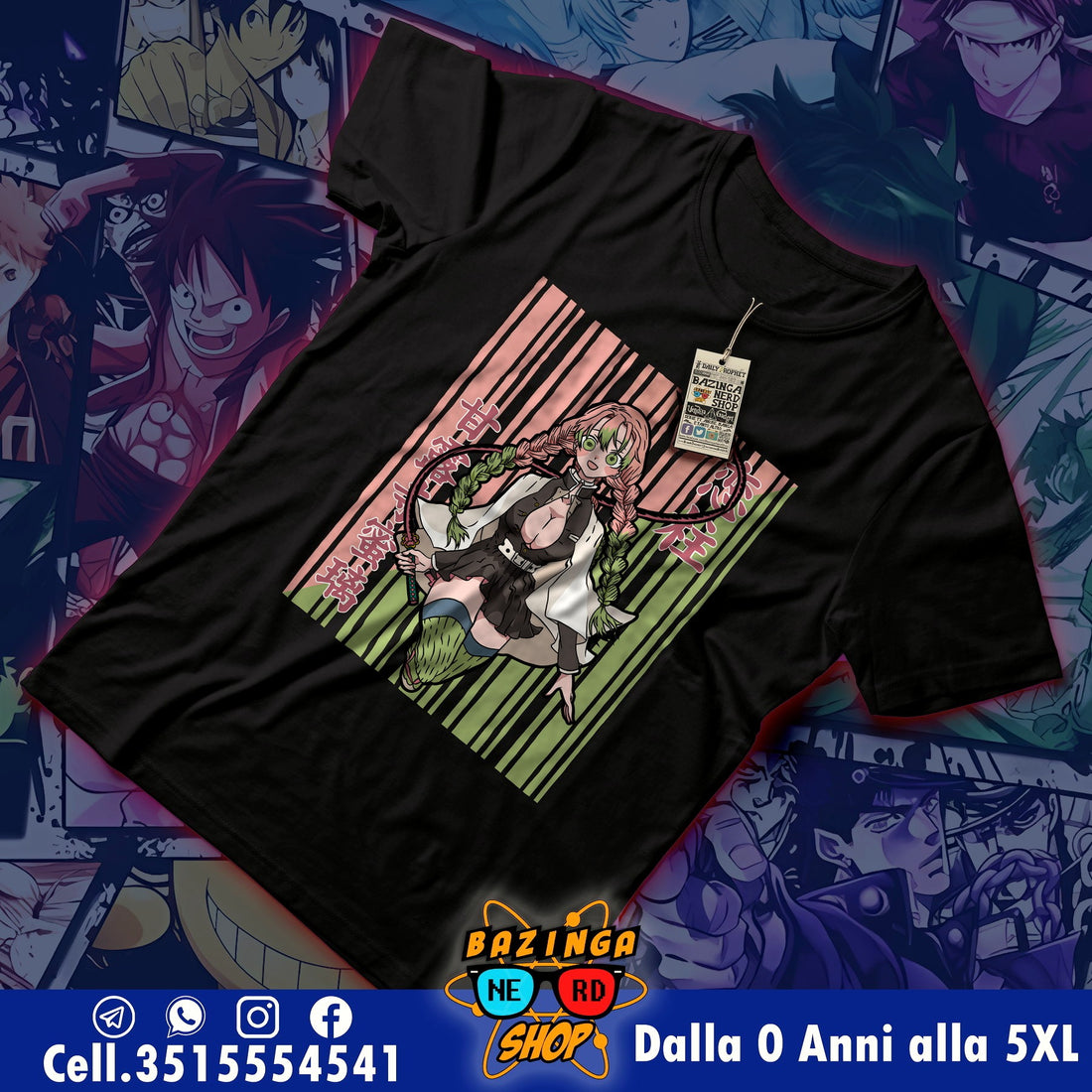 T-Shirt Mitsuri Kanroji Demon Slayer