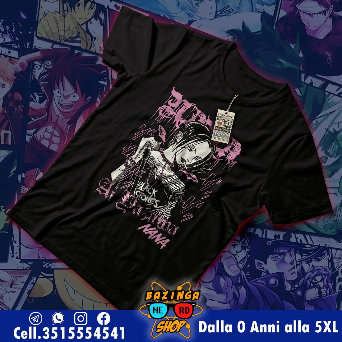 T-Shirt Nana Rosa Chiaro